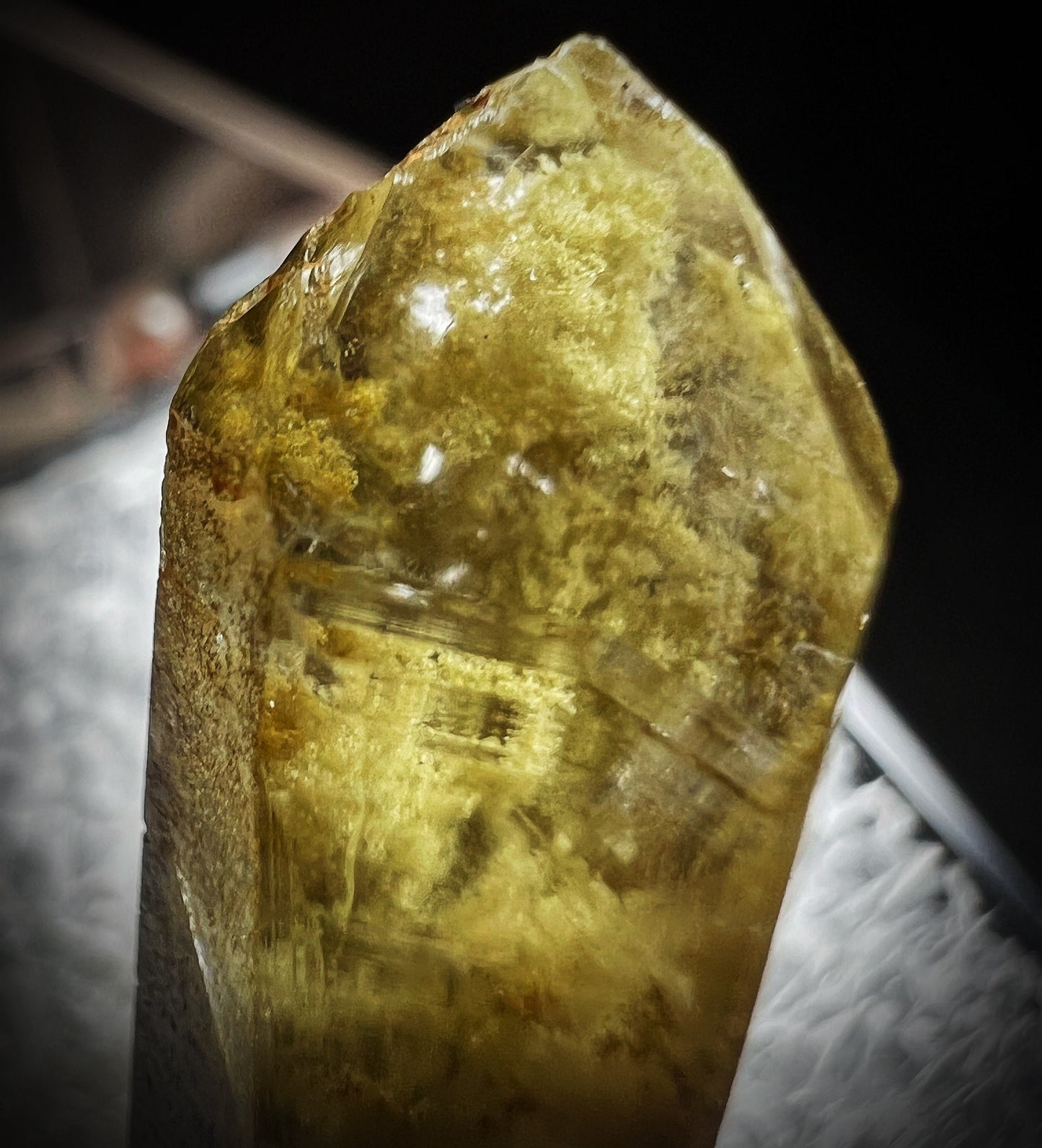 Chlorite Quartz From Arkansas- Collectors Piece, Home Décor (Box Included)