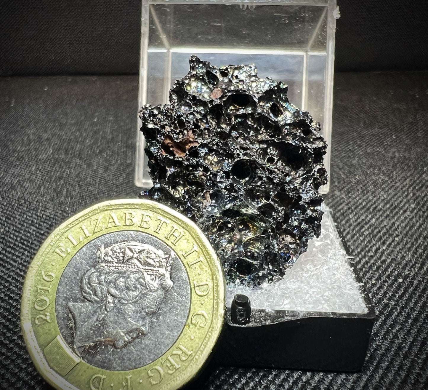Volcanic Basalt Cinder From Craters Of The Moon National Monument, Idaho (Box Included) Collectors Piece, Home Décor