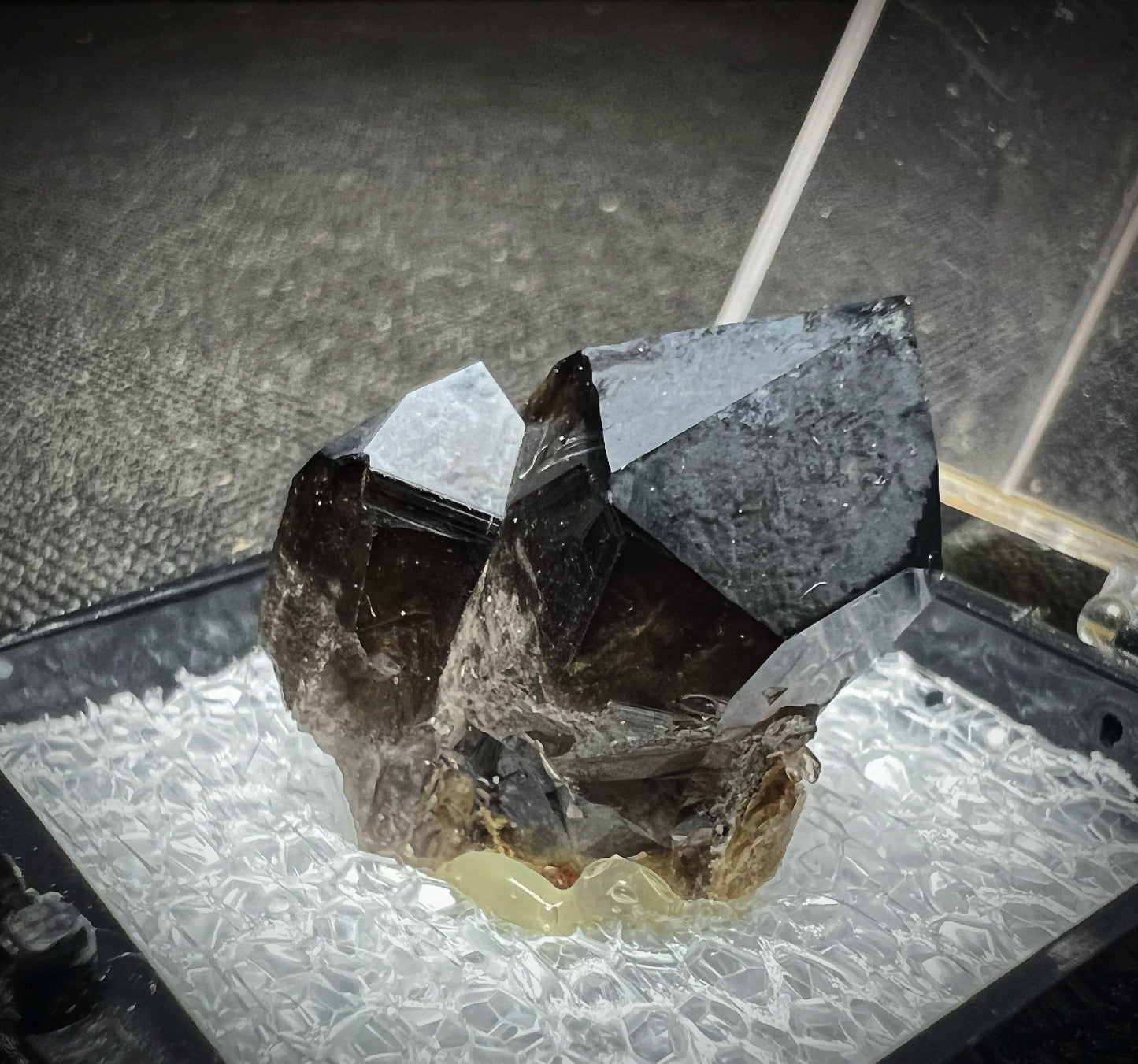 Smoky Quartz From Magnet Cove, Arkansas (Box Included) Collectors Piece, Home Décor
