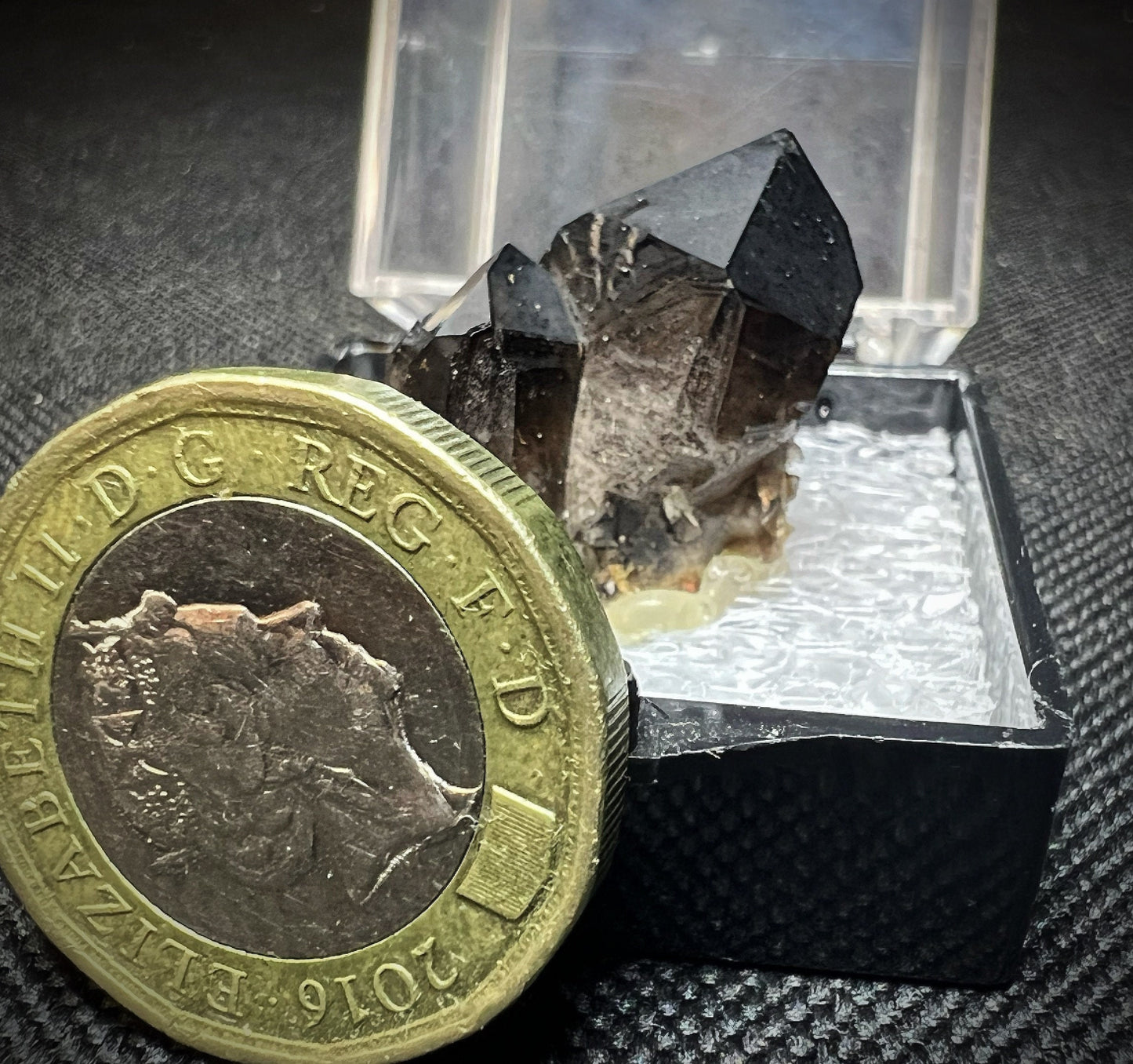 Smoky Quartz From Magnet Cove, Arkansas (Box Included) Collectors Piece, Home Décor