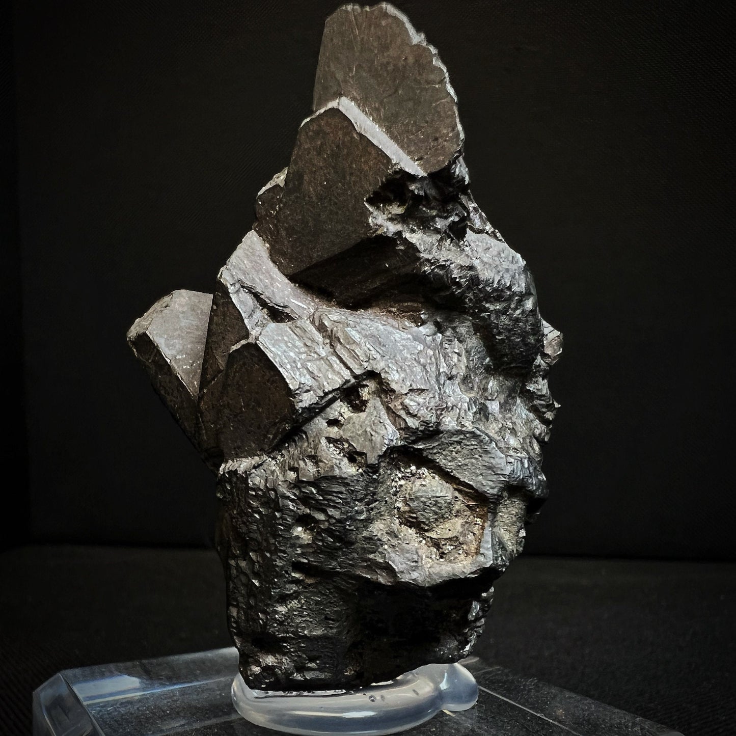 Alabandite From Tanzania (Stand Included) Collectors Piece, Home Décor