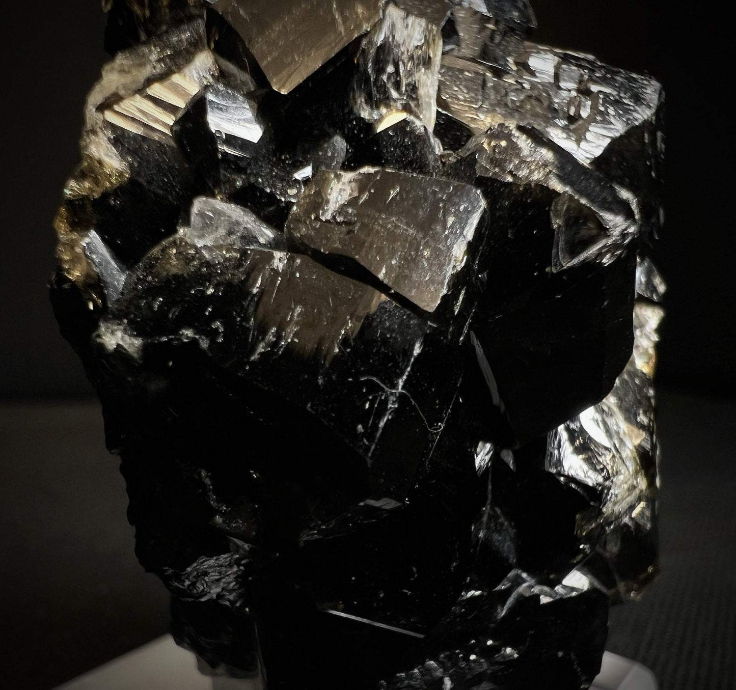 Cassiterite From Bolivia, Collectors Piece, Home Décor (Stand Included)