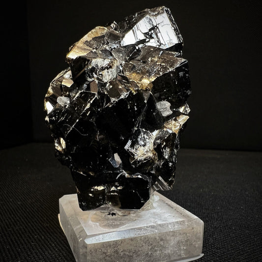 Cassiterite From Bolivia, Collectors Piece, Home Décor (Stand Included)