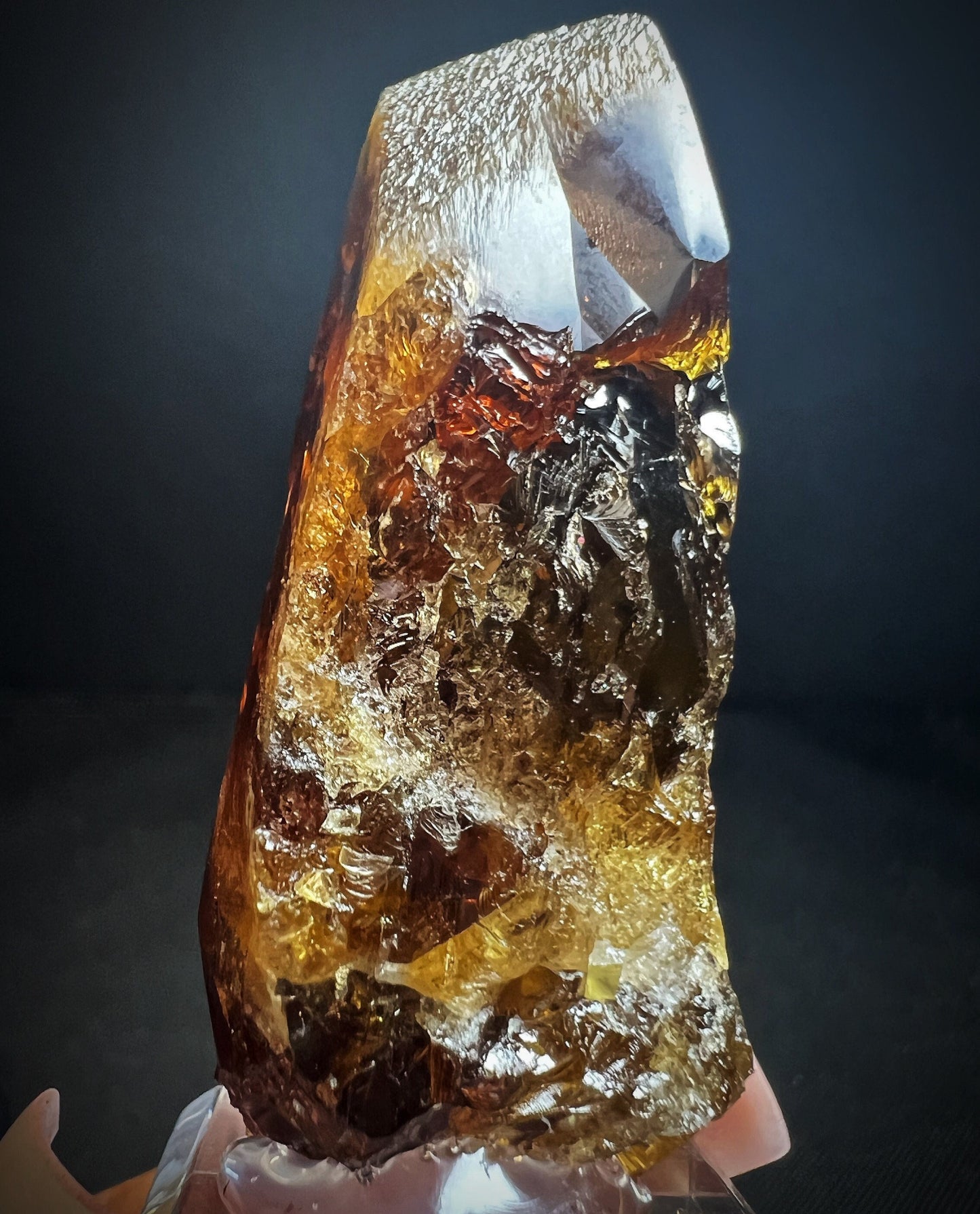 Barite From Elk Creek, Meade Co, Dakota - Collectors Piece (Stand Included)