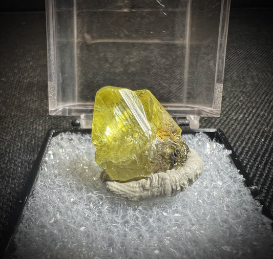 Anglesite From Morocco (Stand Included) Collectors Piece, Rare