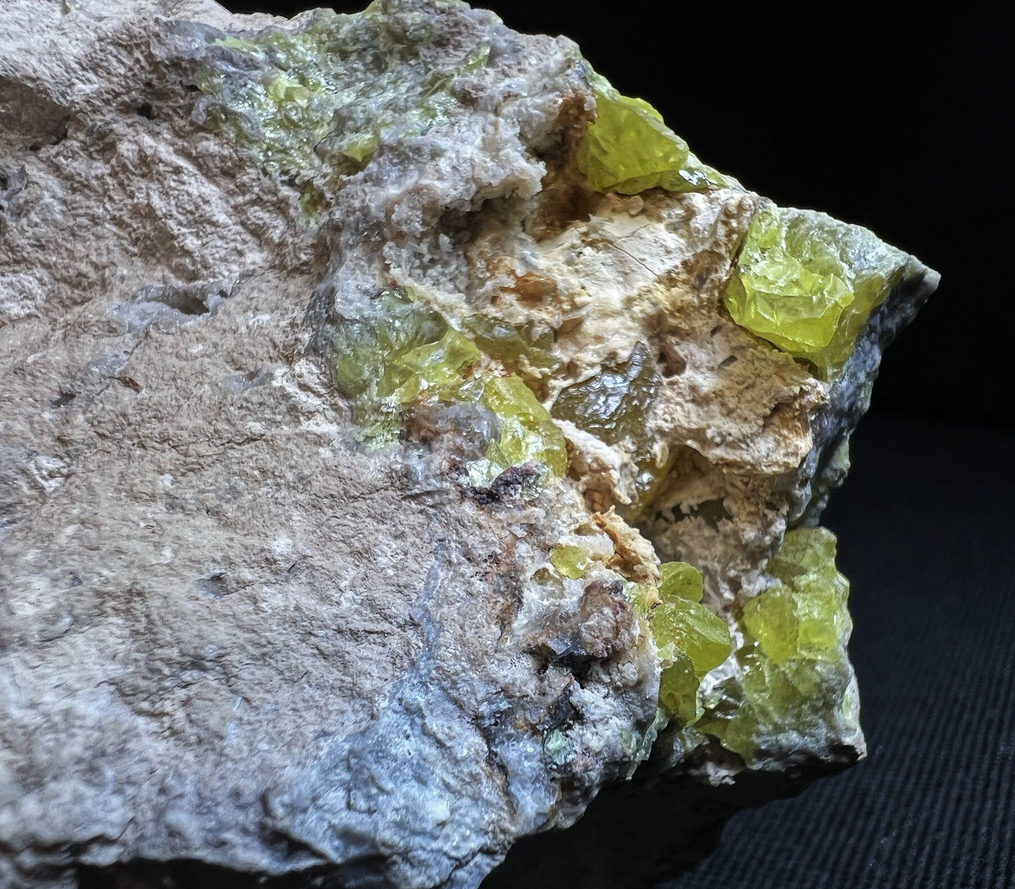 Sulphur With Calcite From Agrigento, Sicily, Italy- Collectors Piece, Statement Piece, Home Décor, Crystal (Stand Included)