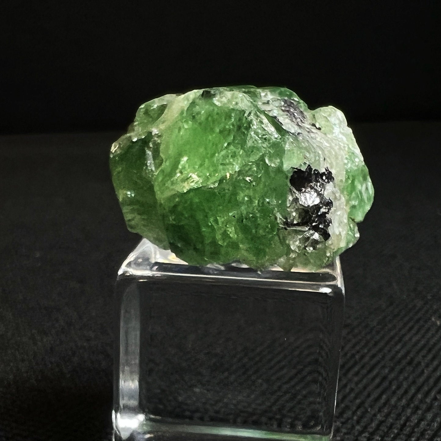 Terminated Untreated Garnet Specimen From Tanzania- Collectors Piece, Home Décor (Stand Included)
