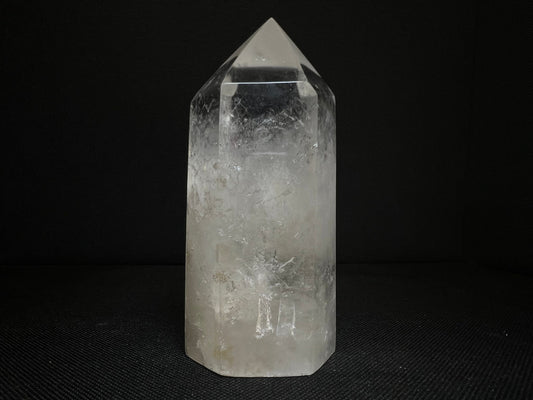 Clear Quartz Point- Statement Piece, Home Décor