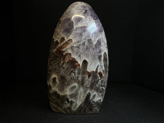 Chevron Amethyst Freeform- Statement Piece, Home Décor, Perfect Gift