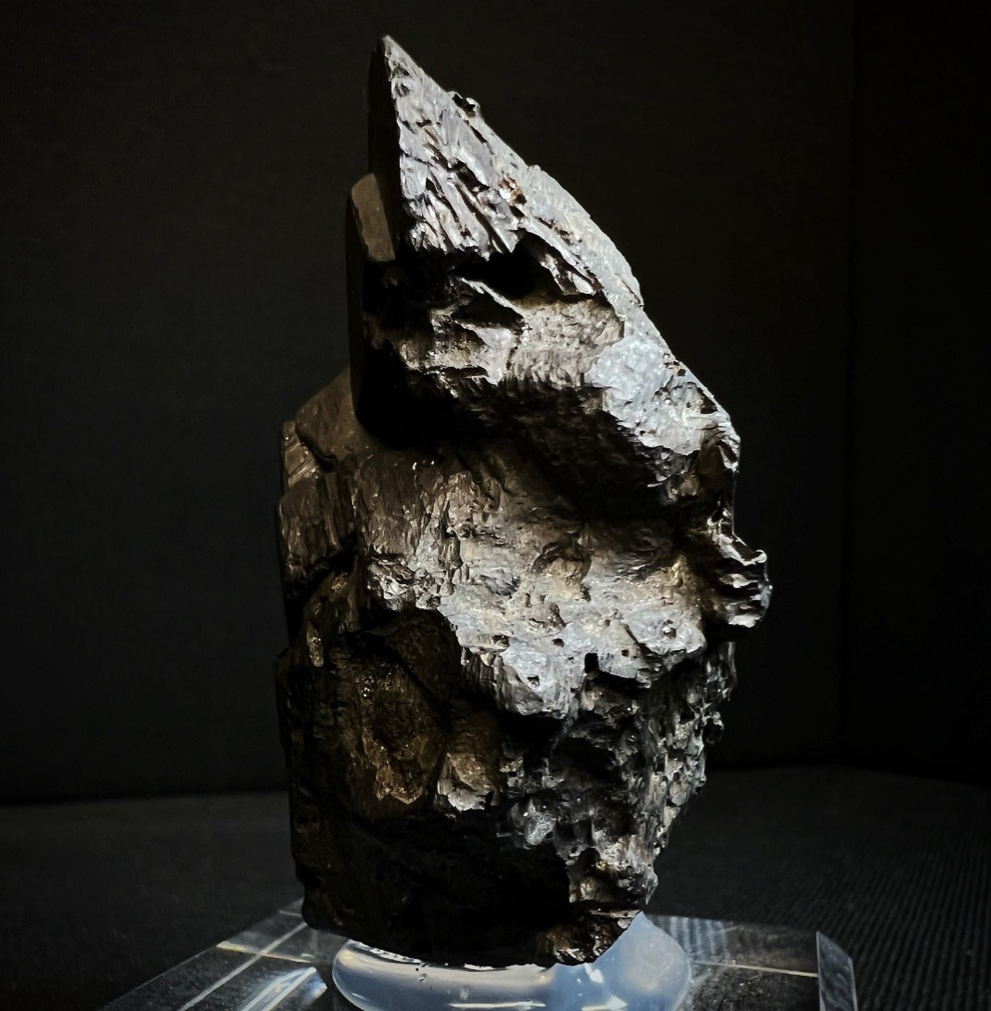 Alabandite From Tanzania (Stand Included) Collectors Piece, Home Décor