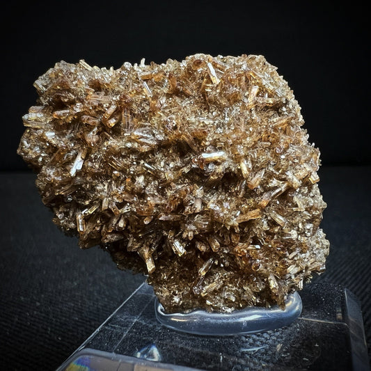 Eosphorite On Rose Quartz (Stand Included) Collectors Piece, Home Décor, Statement Piece