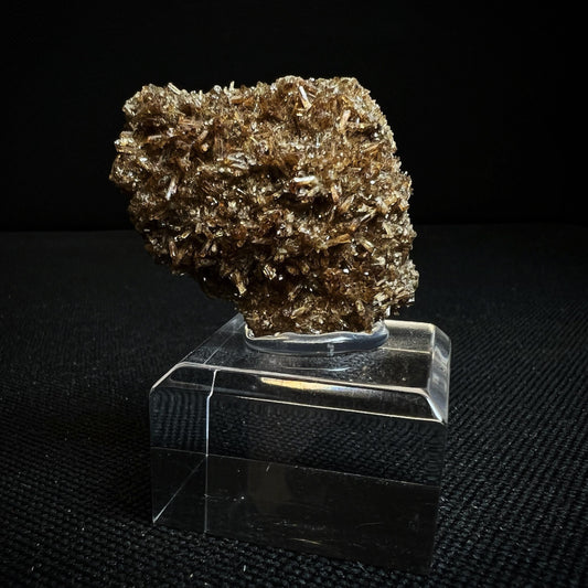 Eosphorite On Rose Quartz (Stand Included) Collectors Piece, Home Décor, Statement Piece