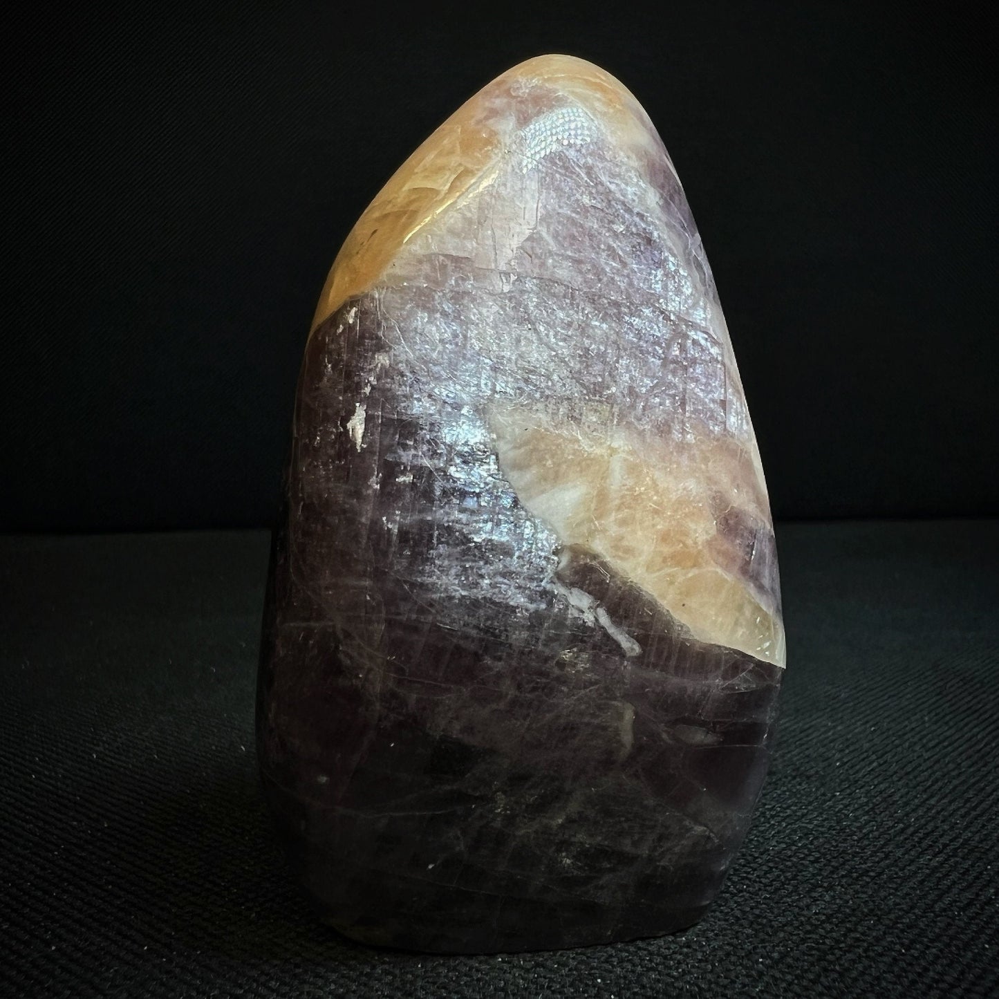 Anhydrite Freeform With Calcite Inclusions From Madagascar- Statement Piece, Home Décor