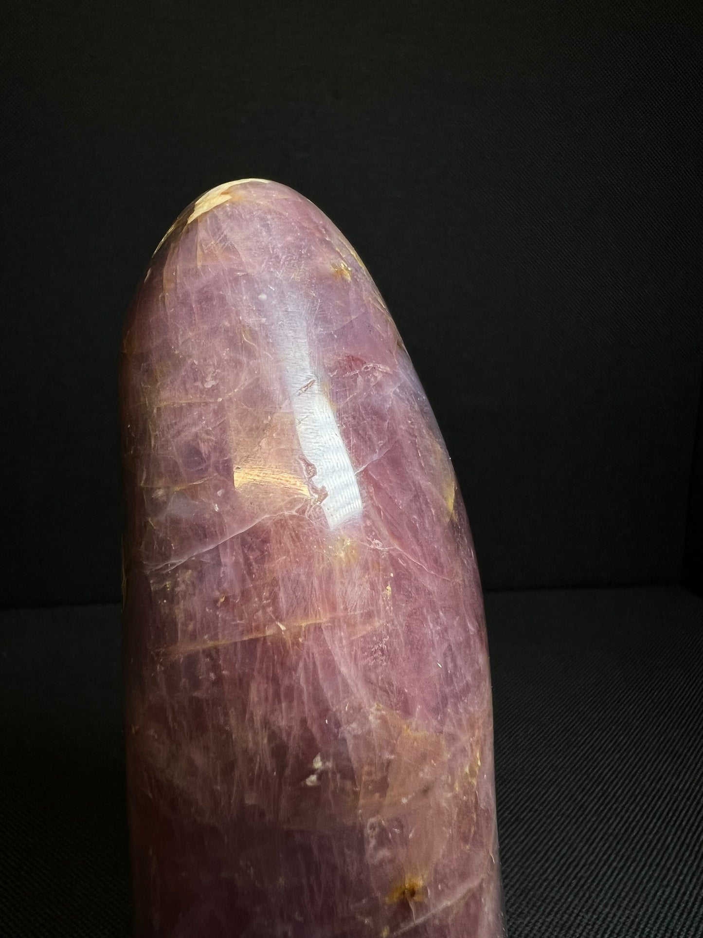 Natural Rare Polished Purple Quartz Freeform (New Find) From Madagascar- Home Decor