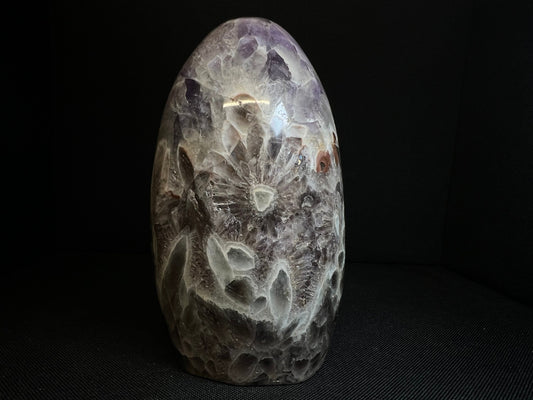 Chevron Amethyst Freeform- Statement Piece, Home Décor, Perfect Gift