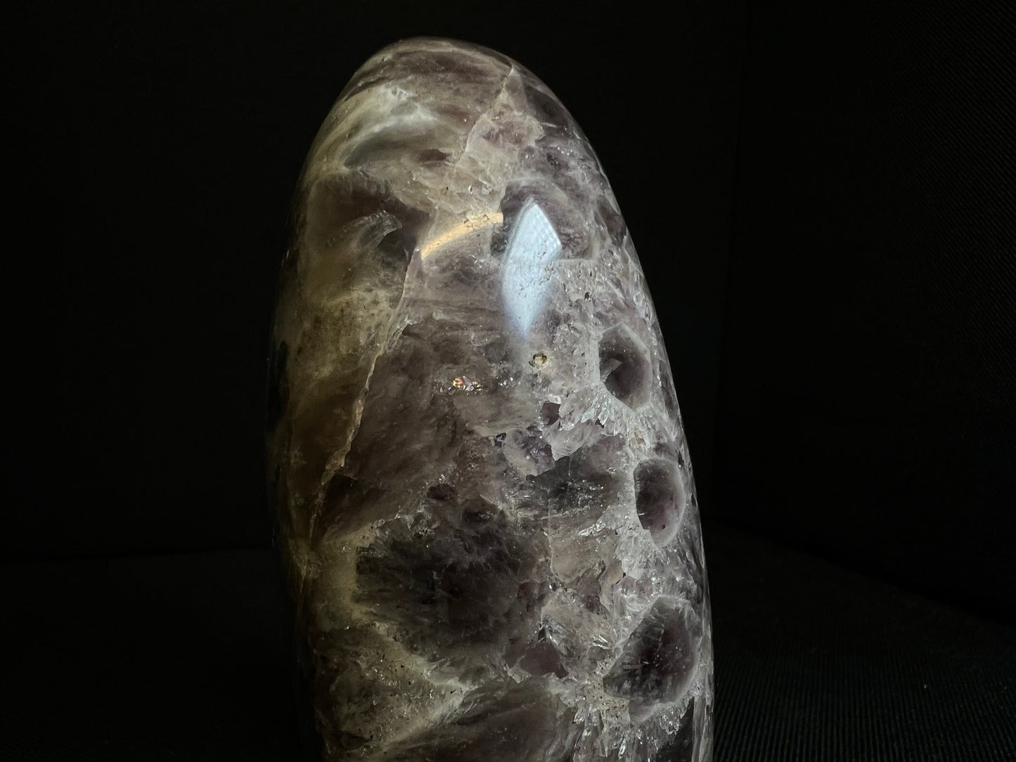 Chevron Amethyst Freeform- Statement Piece, Home Décor, Perfect Gift