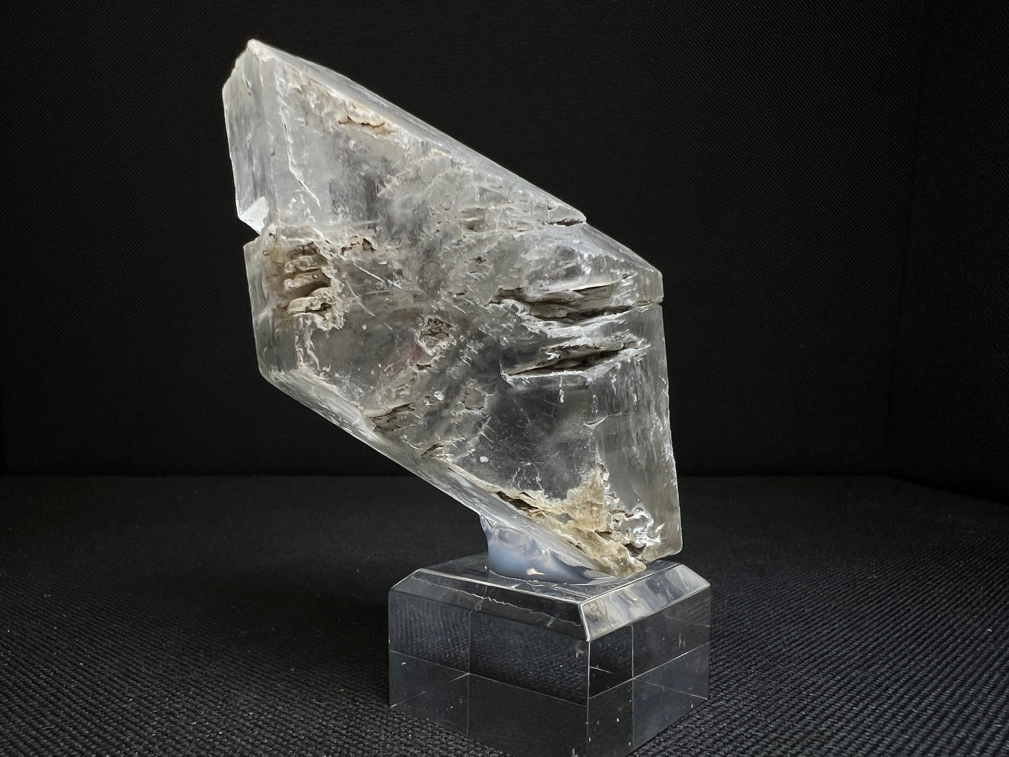 Gypsum From Bilina Coal Mine, Bilina, Czech Republic- Collectors Piece, Statement Piece