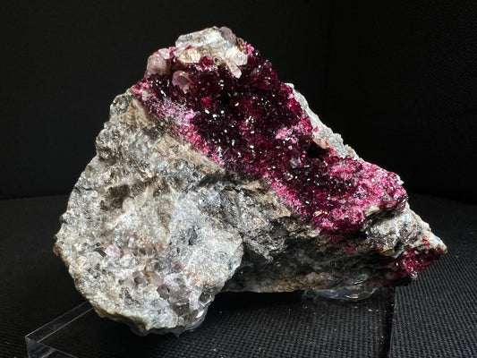 Roselite With Quartz From Aghbar Mine, Draa-Tafilalet, Morocco- Collectors Piece, Statement Piece