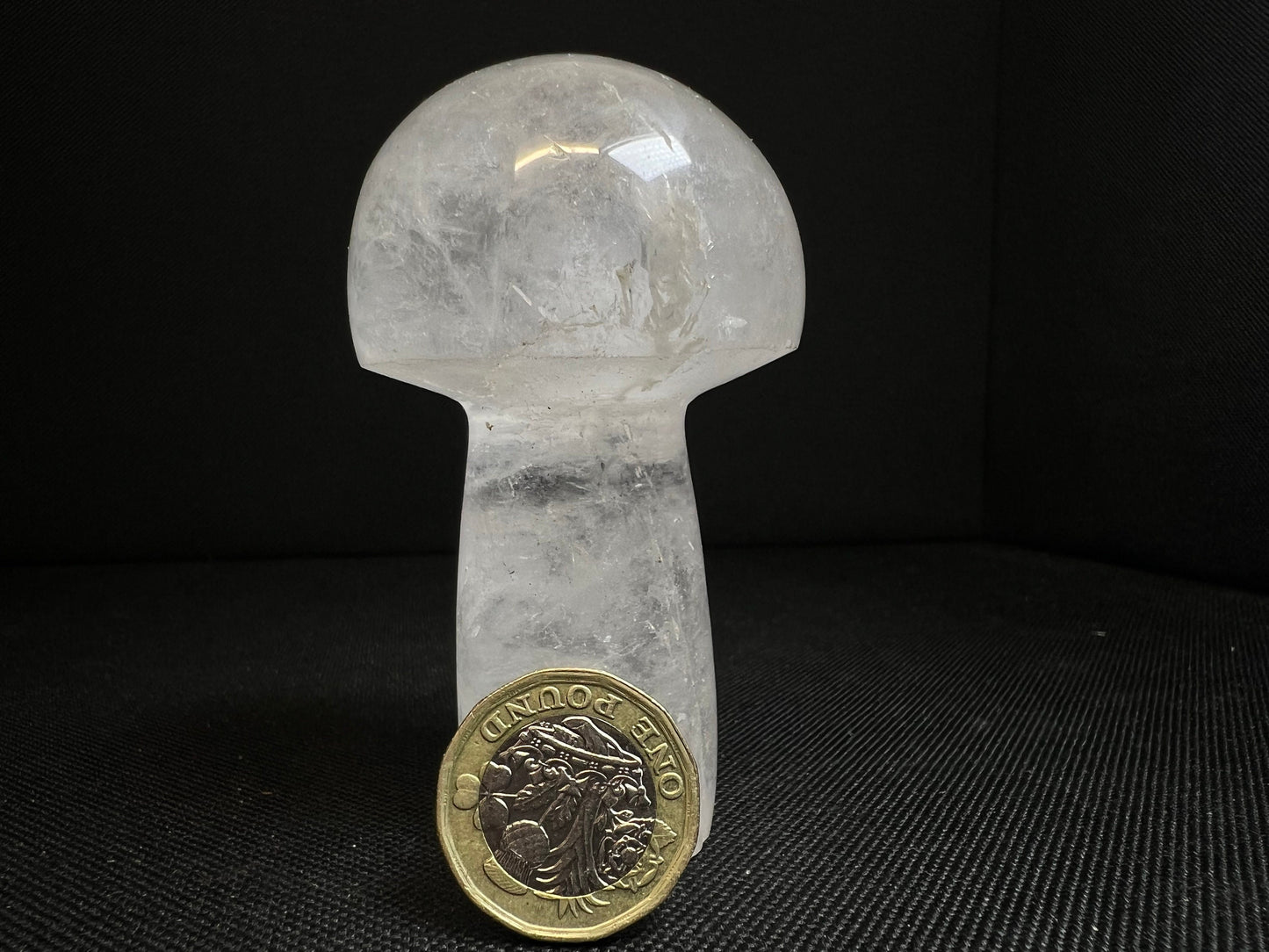 Clear Quartz Mushroom- Sold separately, Home Décor
