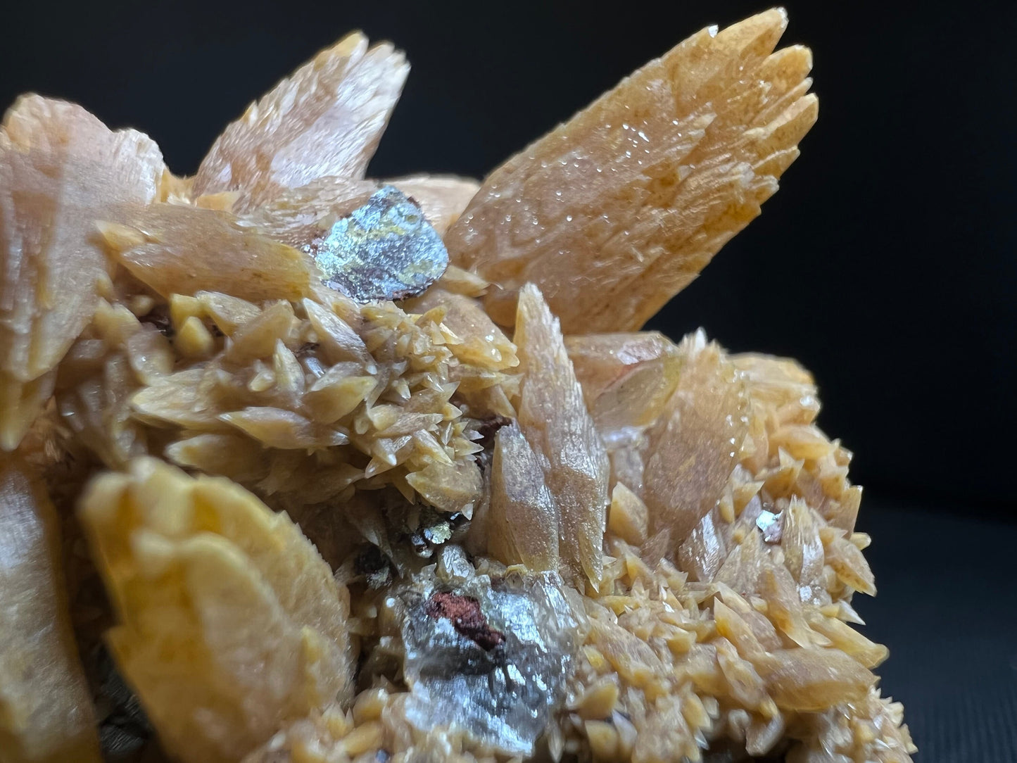 Calcite From N'chwaning Mine, Northen Cape, South Africa- Collectors Piece, Statement Piece