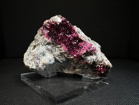 Roselite With Quartz From Aghbar Mine, Draa-Tafilalet, Morocco- Collectors Piece, Statement Piece