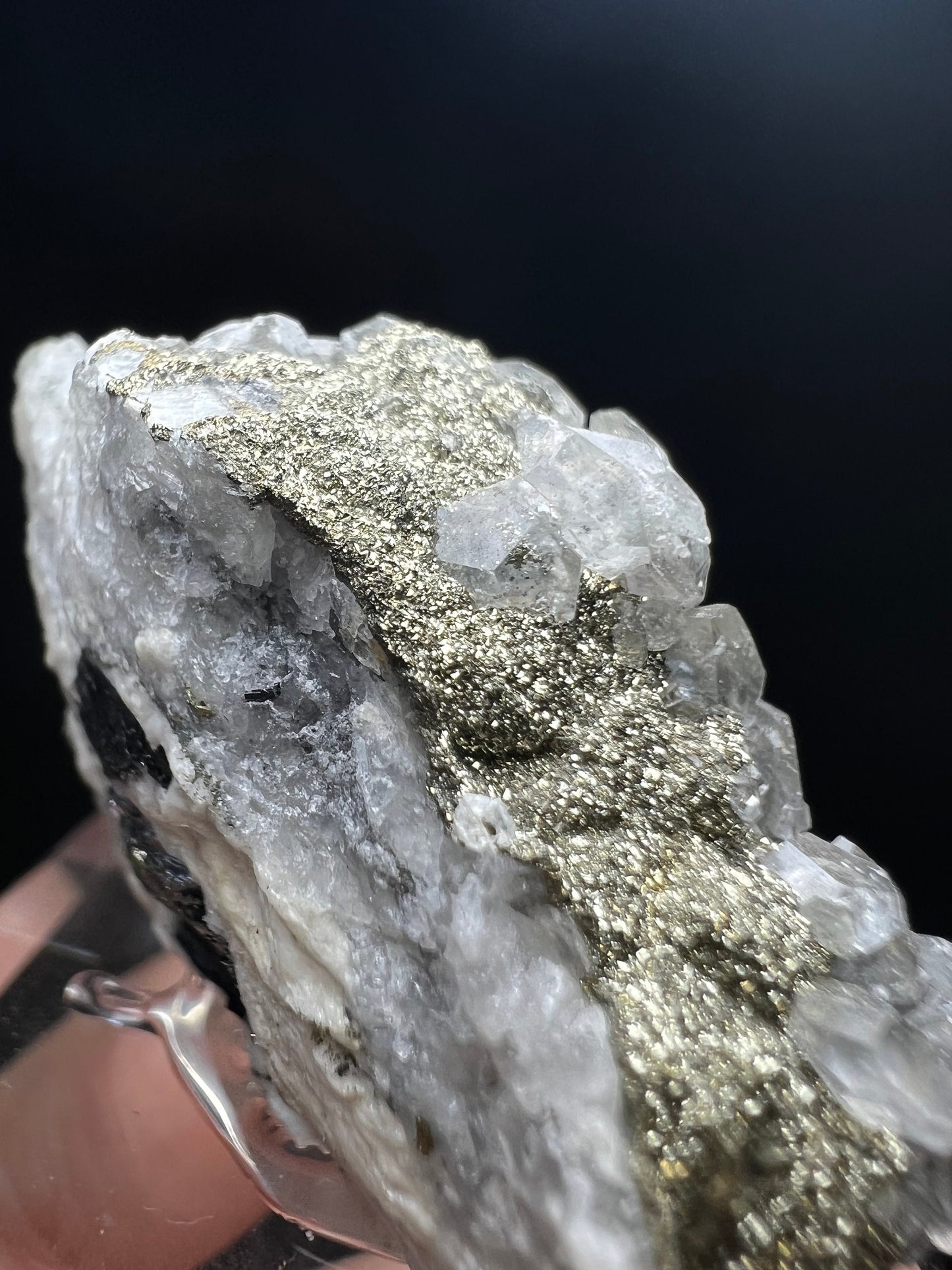 Calcite, Quartz And Pyrite Formation From Kosovo- Collectors Piece, Home Decor