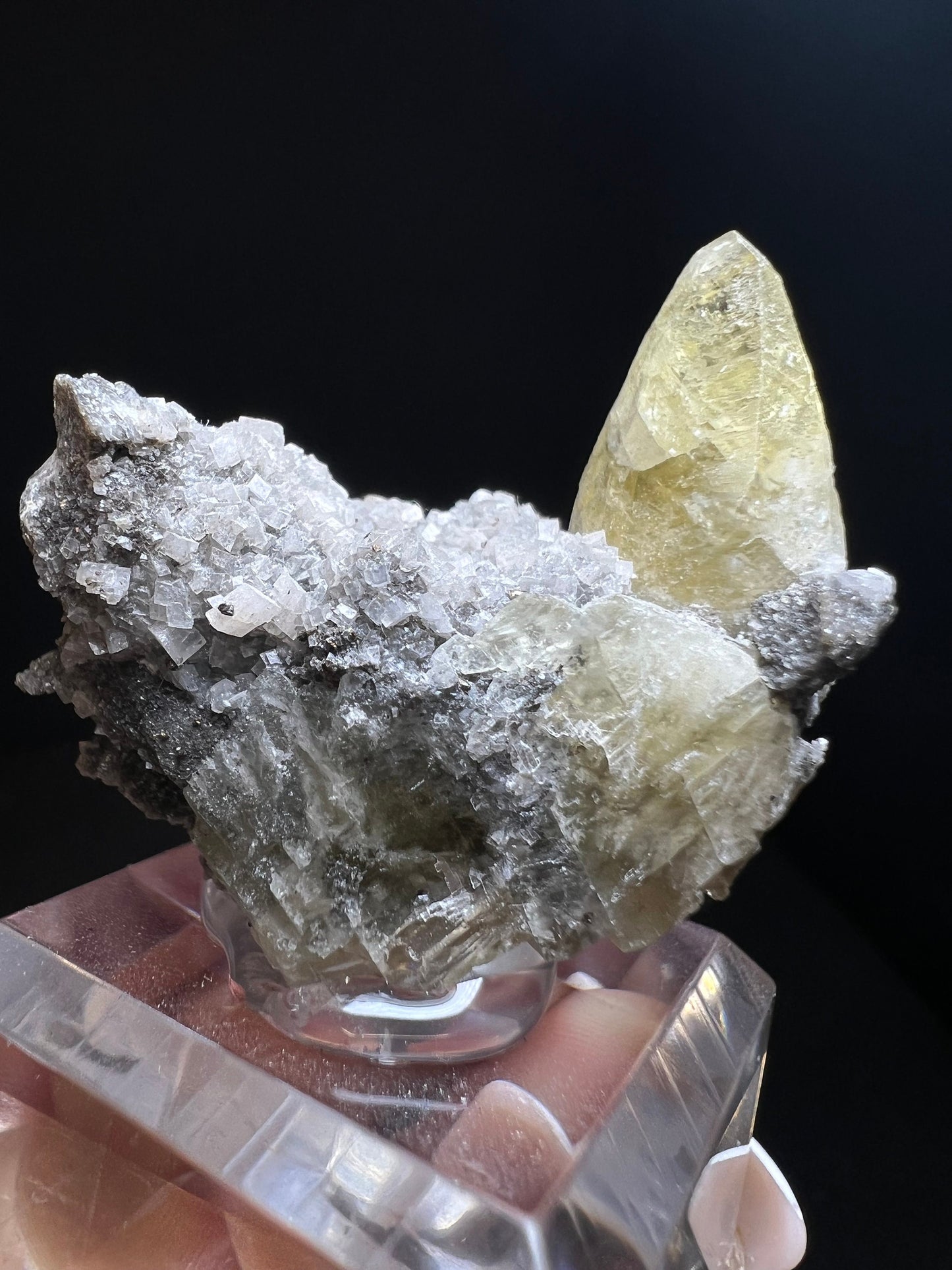 Calcite From Elmwood Mine Tennessee- Collectors Piece, Statement Piece