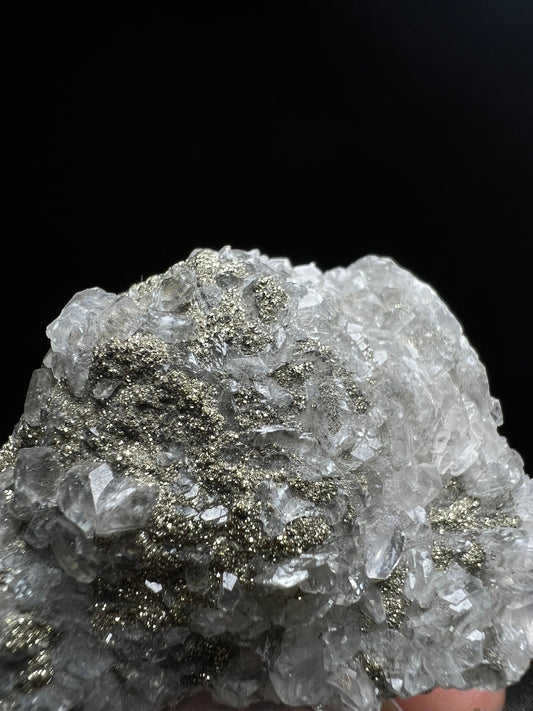 Calcite, Quartz And Pyrite Formation From Kosovo- Collectors Piece, Home Decor