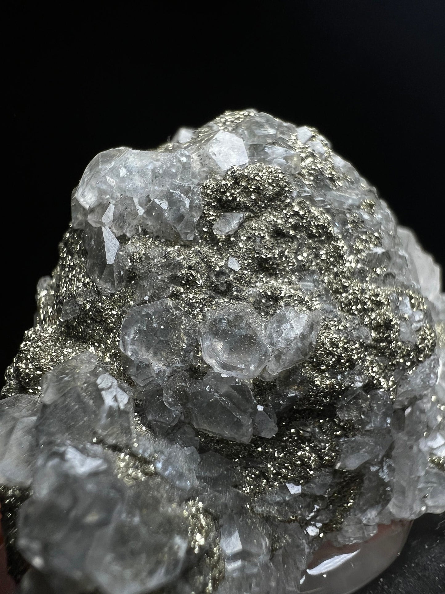 Calcite, Quartz And Pyrite Formation From Kosovo- Collectors Piece, Home Decor