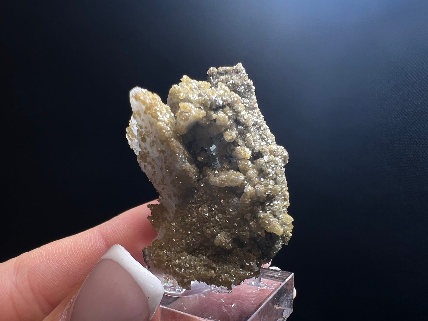 Fluorite, Calcite, Dolomite From Naica Mine, Chihuahua, Mexico- Stand Included, Statement Piece, Home Decor, Crystal