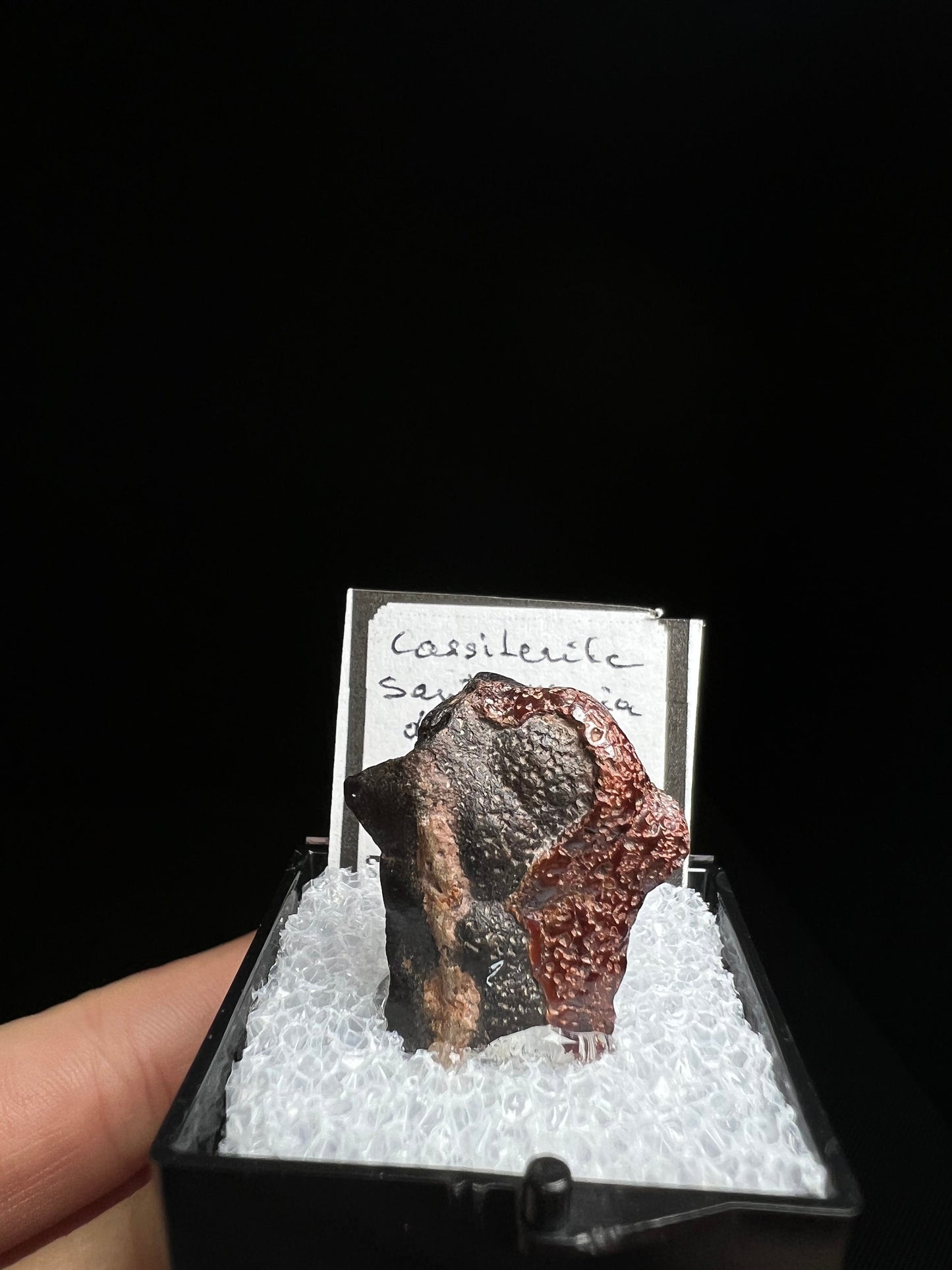 Cassiterite From Mexico- Box Included, Collectors Piece, Home Décor, Statement Piece