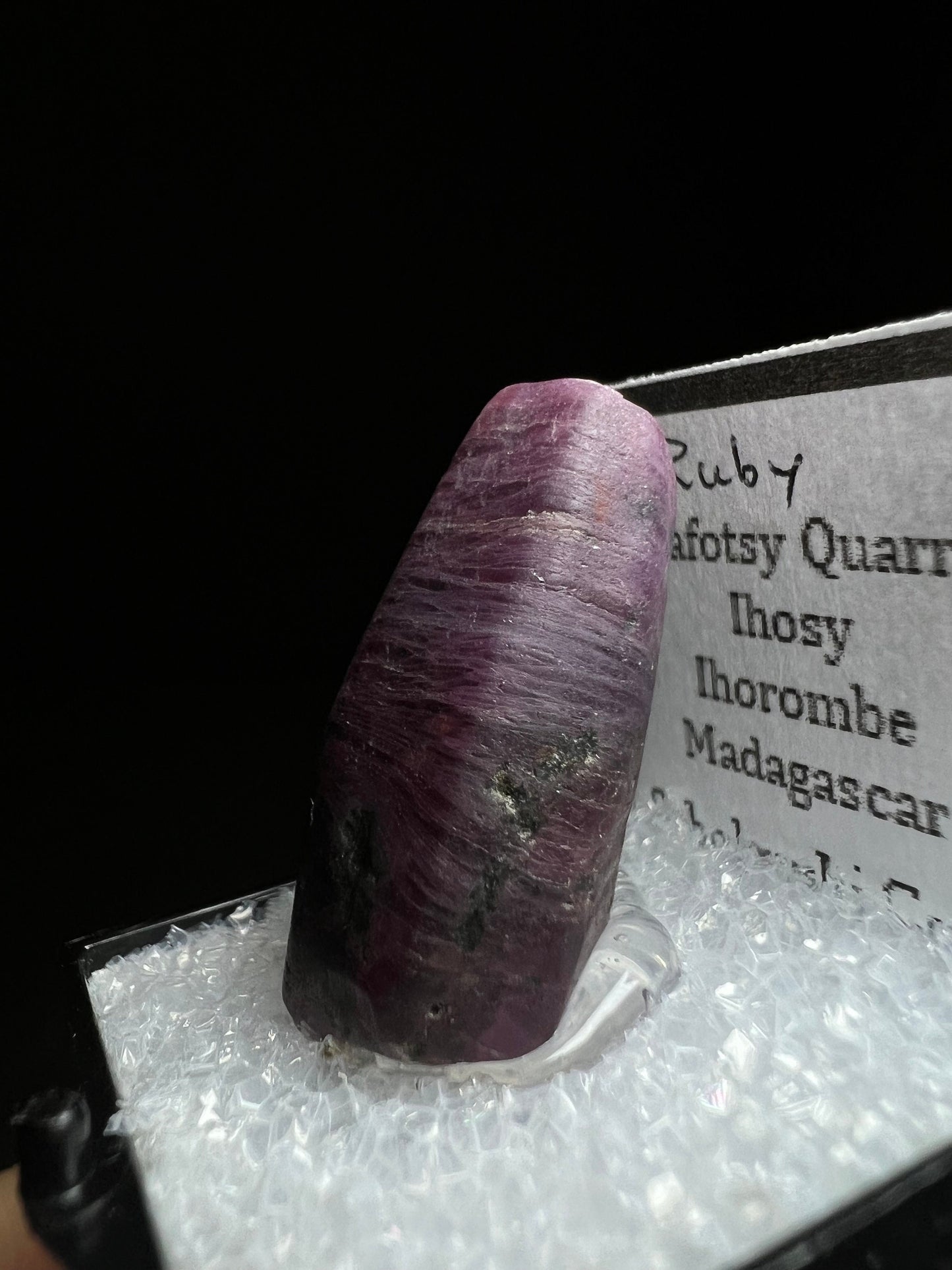 Ruby From Madagascar -Box Included, Collectors Piece, Home Decor, Statement Piece, Crystal Healing