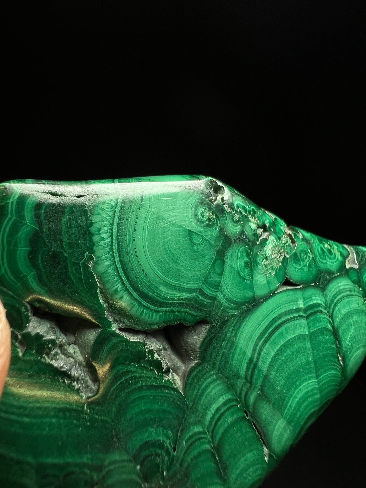 Polished Malachite Crystal- Crystal Healing, Home Decor, Gift
