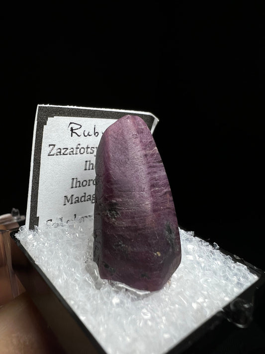 Ruby From Madagascar -Box Included, Collectors Piece, Home Decor, Statement Piece, Crystal Healing