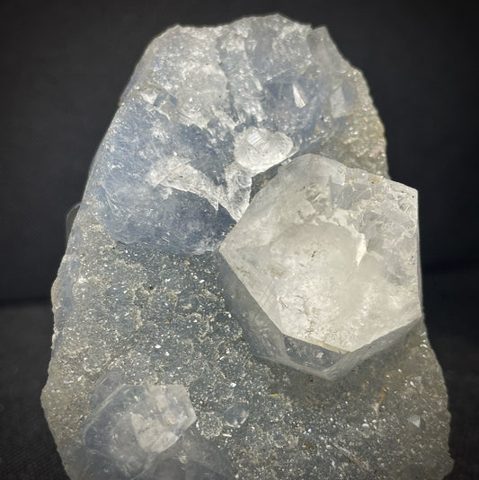 Apophyllite And Chalcedony Specimen From Jalgaon District Maharashtra India