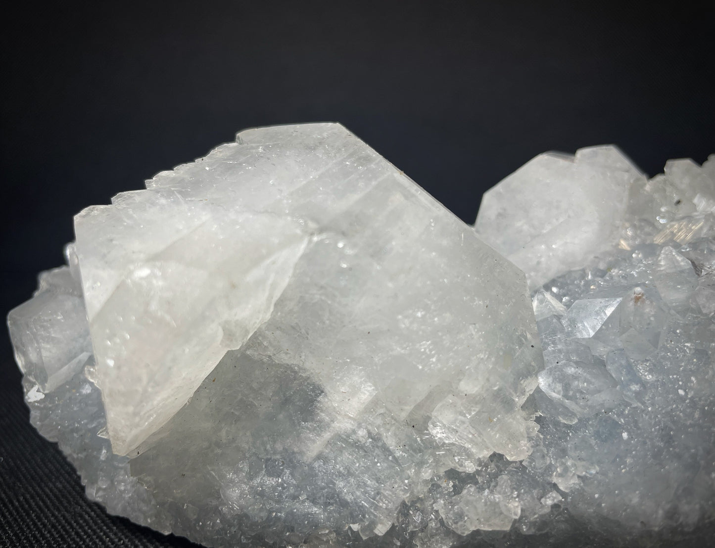 Apophyllite On Matrix From Jalgaon District Maharashtra India