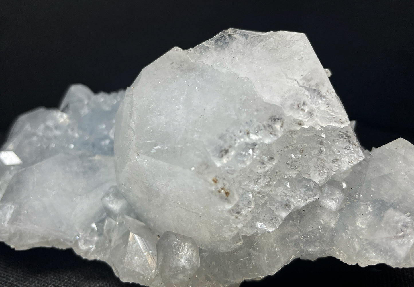 Apophyllite On Matrix From Jalgaon District Maharashtra India