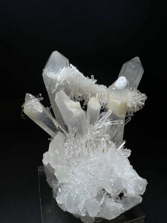 Amazing Formation of a Clear Quartz Cluster From Cabiche, Boyaca, Columbia- Statement Piece, Crystal Healing, Collectors Piece