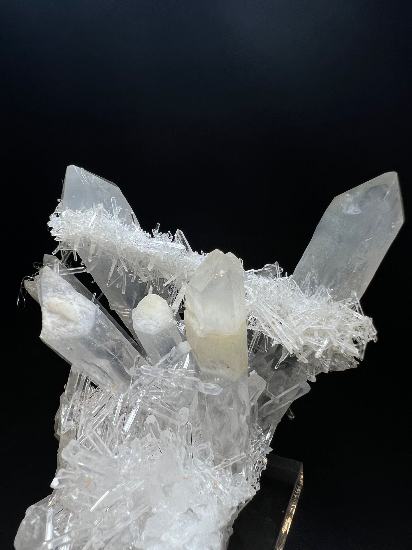 Amazing Formation of a Clear Quartz Cluster From Cabiche, Boyaca, Columbia- Statement Piece, Crystal Healing, Collectors Piece