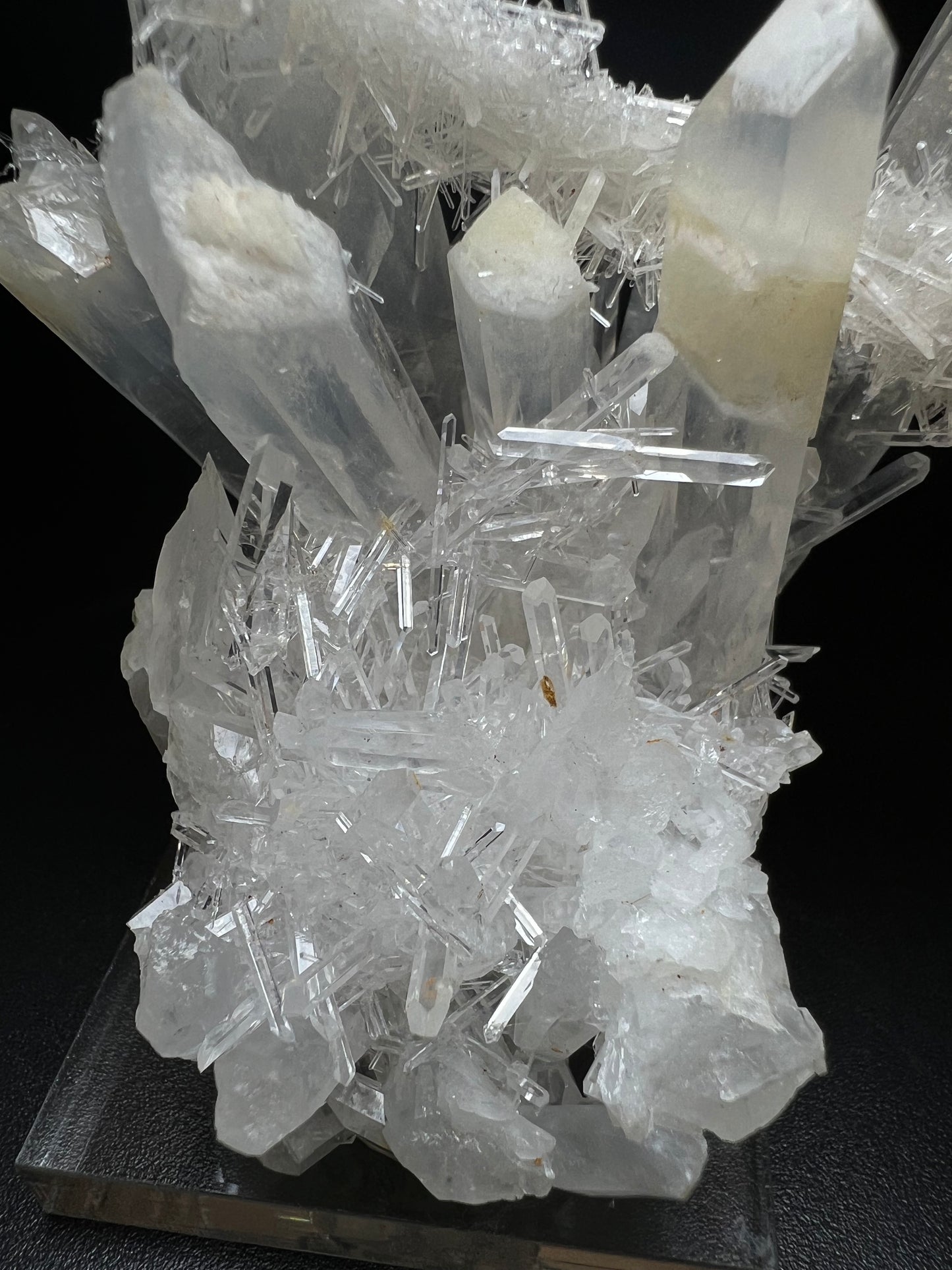 Amazing Formation of a Clear Quartz Cluster From Cabiche, Boyaca, Columbia- Statement Piece, Crystal Healing, Collectors Piece