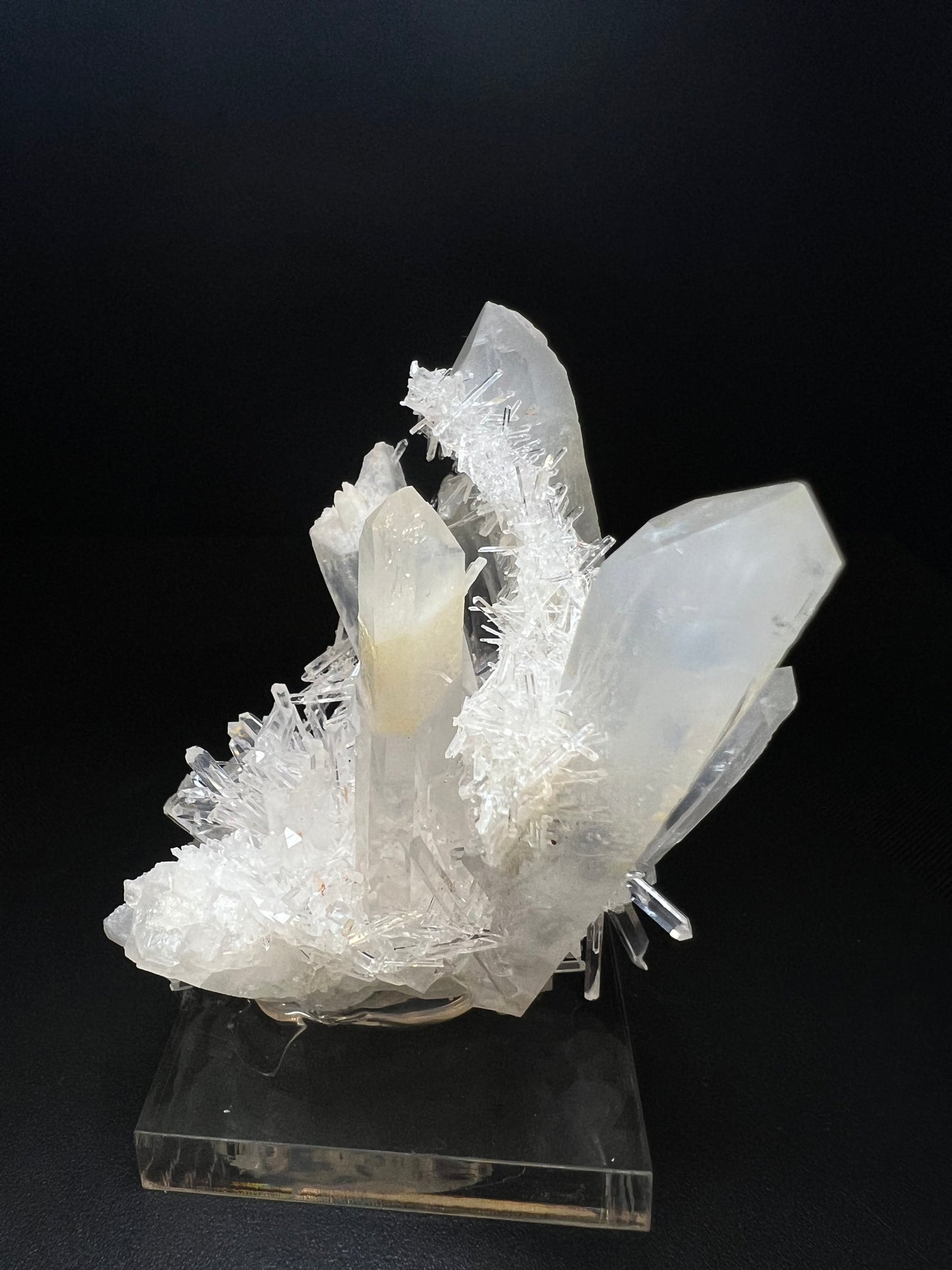 Amazing Formation of a Clear Quartz Cluster From Cabiche, Boyaca, Columbia- Statement Piece, Crystal Healing, Collectors Piece