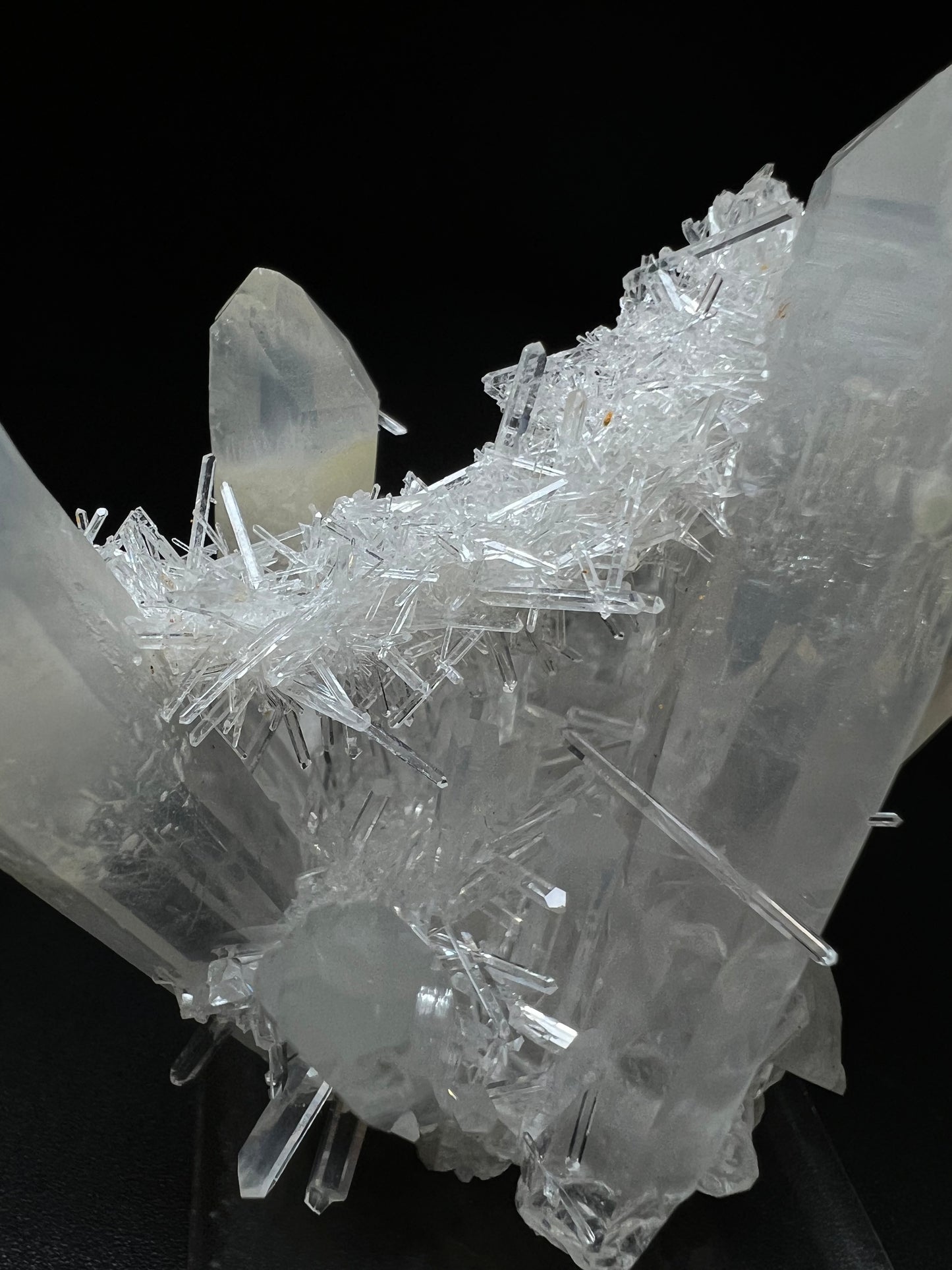 Amazing Formation of a Clear Quartz Cluster From Cabiche, Boyaca, Columbia- Statement Piece, Crystal Healing, Collectors Piece