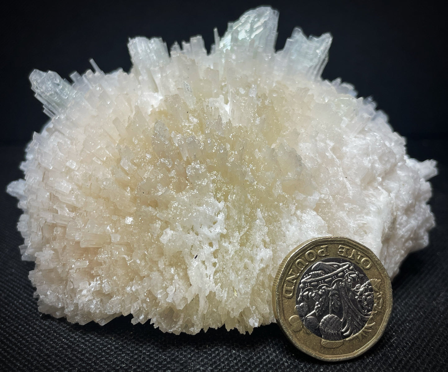 Scolecite, Mesolite And Green Apophyllite Specimen From Jalgaon District Maharashtra India
