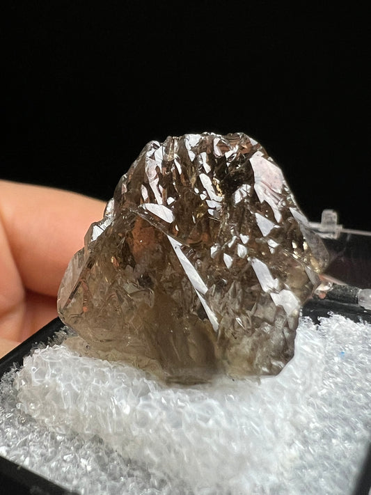 Smoky Quartz From Palermo Mine, North Groton, New Hampshire (Box Included)- Collectors Piece, Crystal Healing