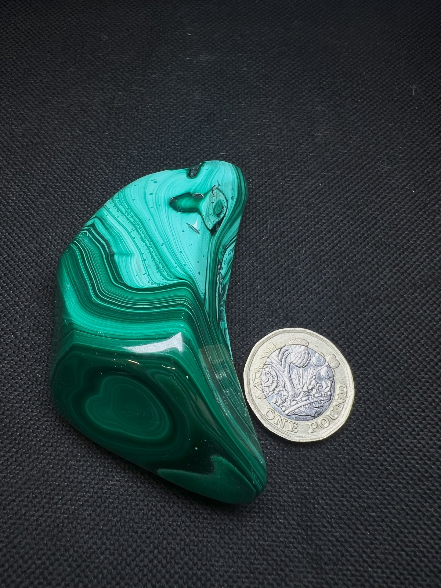 Polished Malachite Crystal- Crystal Healing, Home Decor, Gift