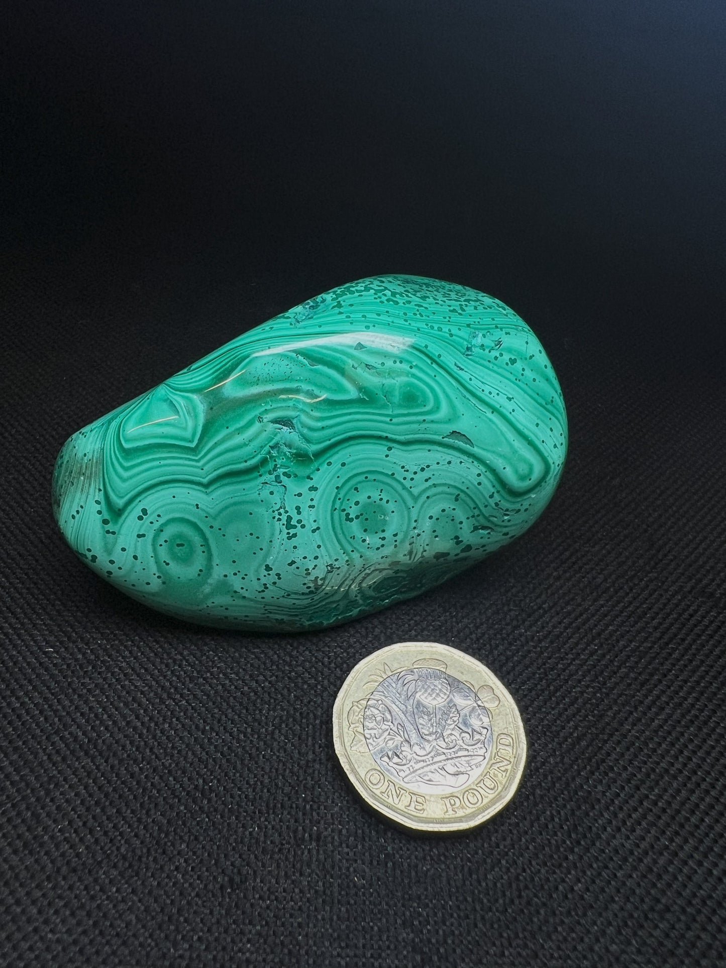 Polished Malachite Crystal- Crystal Healing, Home Decor, Gift