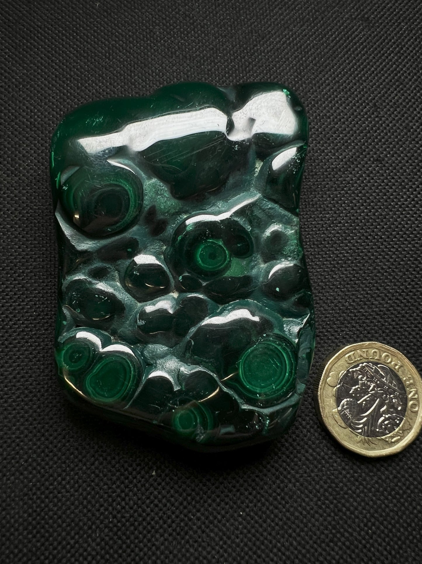 Polished Malachite Crystal- Crystal Healing, Home Decor, Gift