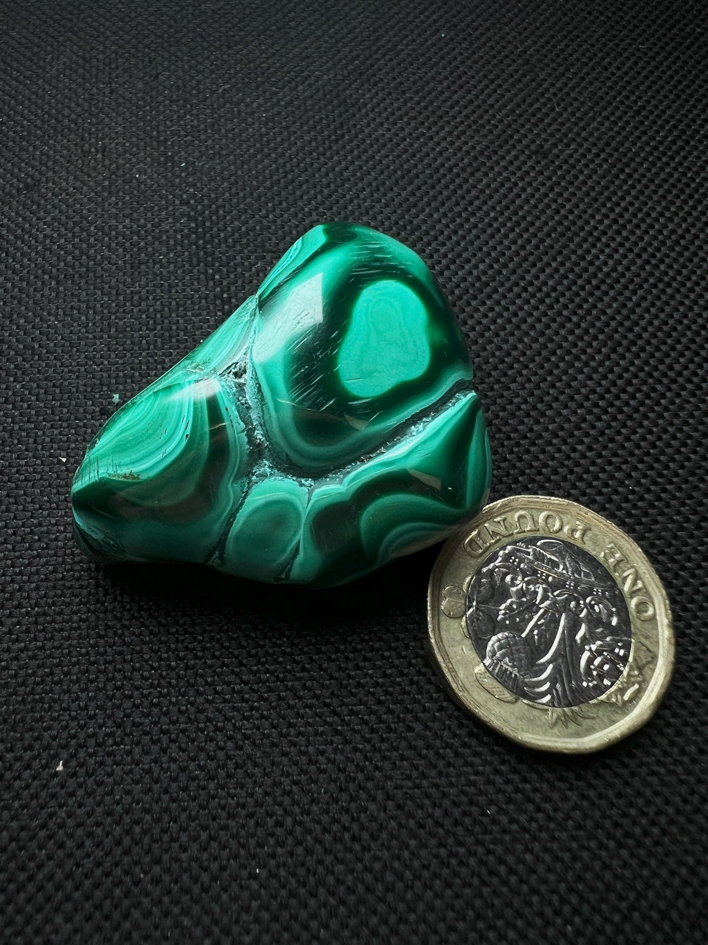 Polished Malachite Crystal- Crystal Healing, Home Decor, Gift