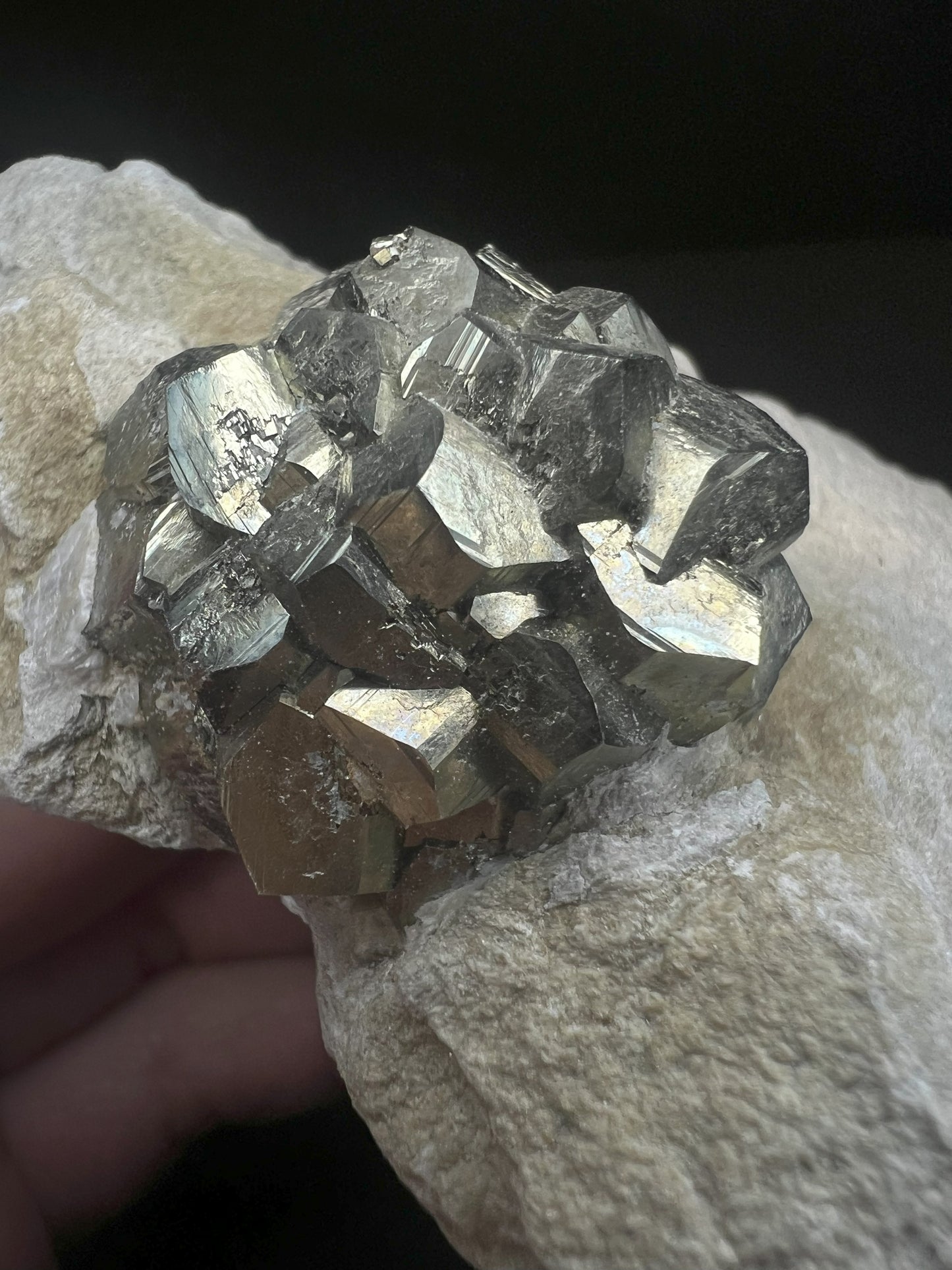 Outstanding Pyrite In Matrix From Spain Statement Piece Perfect Gift Home Décor