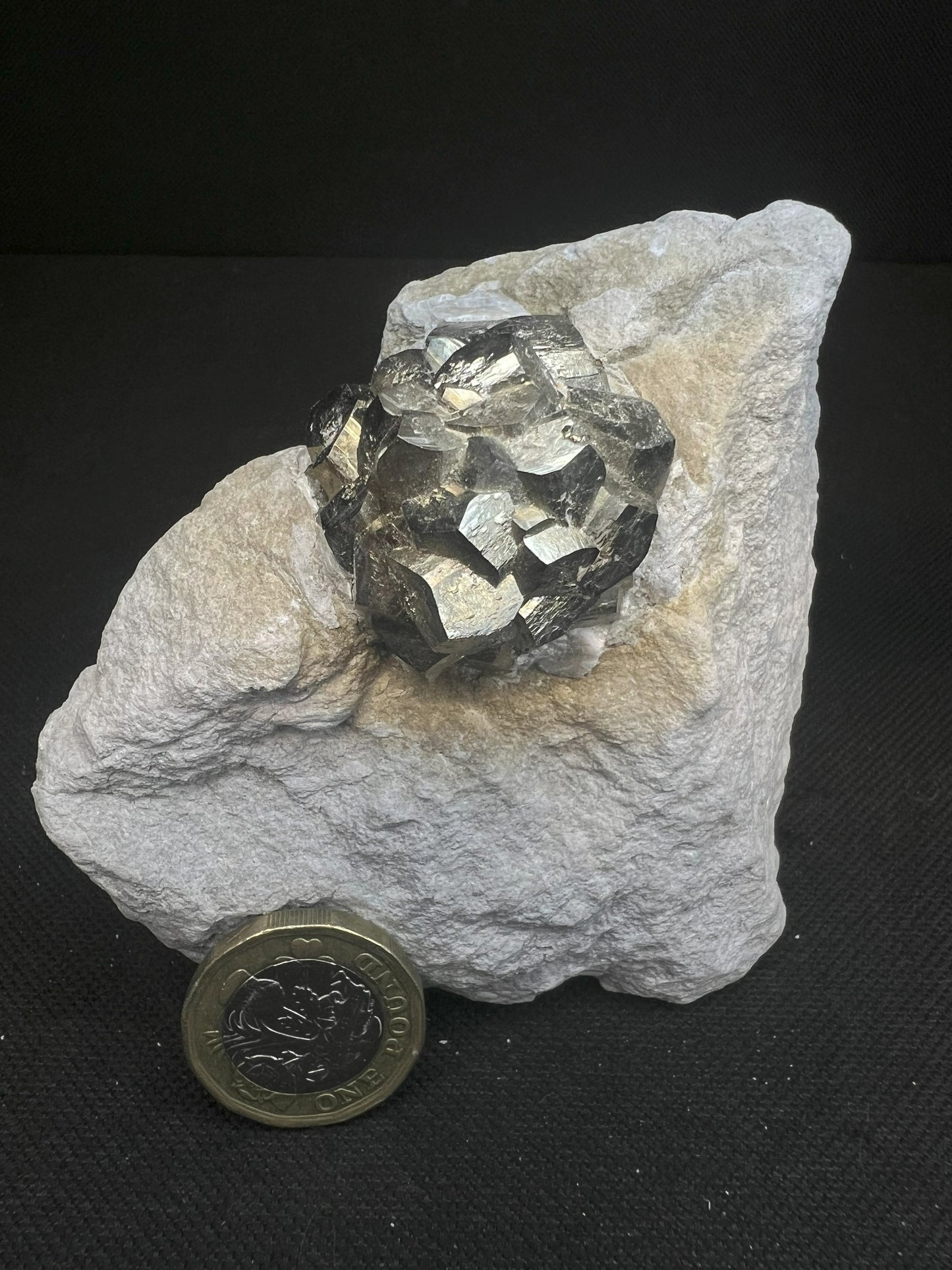 Outstanding Pyrite In Matrix From Spain Statement Piece Perfect Gift Home Décor